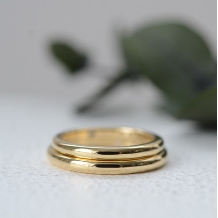 ＣＲＡＦＹ（クラフィ）:【ふたりで作る結婚指輪】飽きのこないシンプルデザイン/K18イエローゴールド