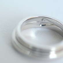 ＣＲＡＦＹ（クラフィ）:【ふたりで作る結婚指輪】重ねるとひとつになるハート模様付き