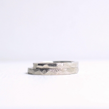 ＣＲＡＦＹ（クラフィ）:【ふたりで作る結婚指輪】クラフト感溢れるデザイン/プラチナ