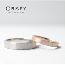 ＣＲＡＦＹ（クラフィ）:【ふたりで作る結婚指輪】エッジ立つ幅広デザイン！オーダーも手作りも可能！