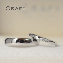 ＣＲＡＦＹ（クラフィ）:【ふたりで作る結婚指輪】丸みがかったフォルムが美しいこだわりの甲丸リング