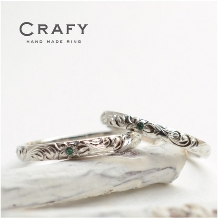CRAFY(クラフィ):【手作りハワイアンリング】選べるハワイアン柄!オリジナルの結婚指輪に。