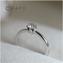ＣＲＡＦＹ（クラフィ）:【手作りで想いを込める】ダイヤ際立つシェイプリング