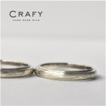 ＣＲＡＦＹ（クラフィ）:【手作りも！オーダーも！】1点ものの模様！木目金リング