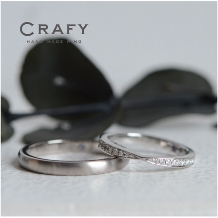 ＣＲＡＦＹ（クラフィ）:【ふたりで作る結婚指輪】リボンシェイプのエタニティリング