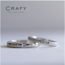 ＣＲＡＦＹ（クラフィ）:【ふたりで作る結婚指輪】刻印付き！センターラインの結婚指輪