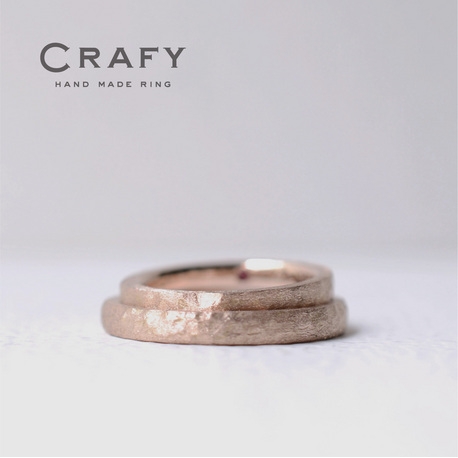 ＣＲＡＦＹ（クラフィ）:【ふたりで作る結婚指輪】K18ピンクゴールド