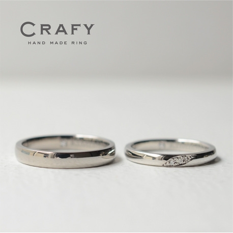 ＣＲＡＦＹ（クラフィ）:【ふたりで作る結婚指輪】プラチナ