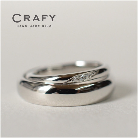 ＣＲＡＦＹ（クラフィ）:【ふたりで作る結婚指輪】丸みがかったフォルムが美しいこだわりの甲丸リング
