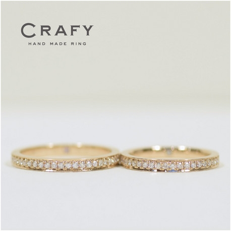 ＣＲＡＦＹ（クラフィ）:【選べる！オーダーor手作り】ダイヤモンド輝くエタニティリング