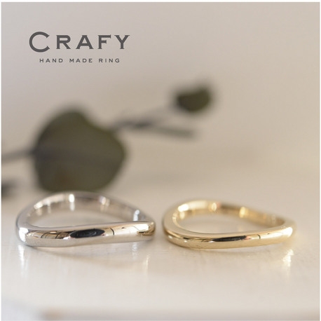 ＣＲＡＦＹ（クラフィ）:【ふたりで作る結婚指輪】波の高さは自由自在！手作りで叶う自分だけのウェーブリング