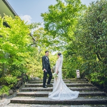 レストランひらまつ 高台寺:2026年6月迄の挙式◇庭園挙式×披露宴プラン◇～本質重視のフランス料理で上質なおもてなし～