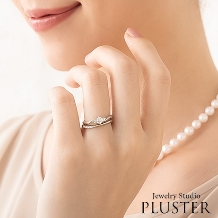 Jewelry Studio PLUSTER アミュプラザみやざき店_プラスター宮崎マリッジジリング(結婚指輪)プラチナダイヤモンドDear900