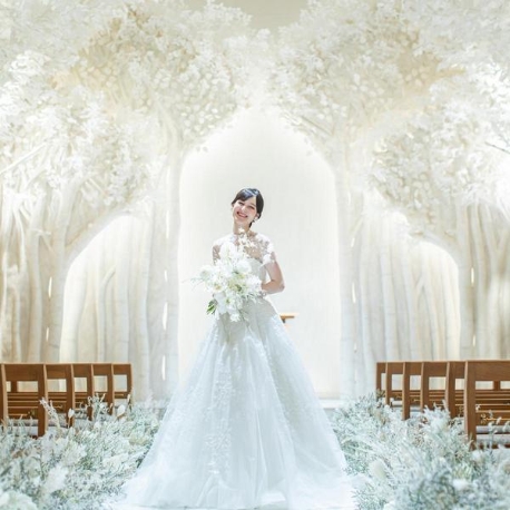 ニーズ名古屋丸の内 by T&G WEDDING（旧 トリフォーリア NAGOYA）：白樺の「森チャペル」*ALL体験×2万円豪華コース＆アマギフ付き