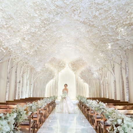 ニーズ名古屋丸の内 by T&G WEDDING（旧 トリフォーリア NAGOYA）：白樺の「森チャペル」*ALL体験×2万円豪華コース＆アマギフ付き