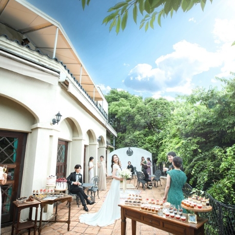 北野異人館　旧クルペ邸：連休SP【1件目見学で挙式プレゼント】光×緑×邸宅 チャペル見学