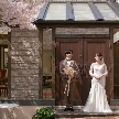 北野異人館　旧クルペ邸：桜満開★【初見学で挙式プレゼント】光×緑×邸宅のチャペル見学