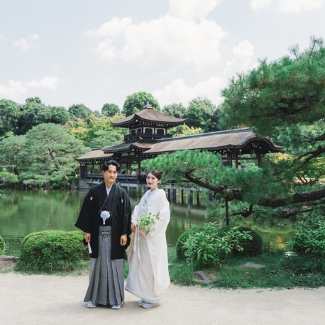 平安神宮会館：残2【初見学に】前撮りなど15大特典×京フレンチ試食×和婚相談