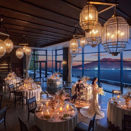 THE BAYSUITE SAKURAJIMA TERRACE（ザ・ベイスイート 桜島テラス）：＼絶景桜島チャペル◆New演出／即決ナシ&GIFT付*最大160万優待♪
