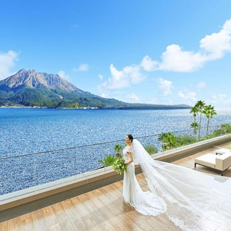 THE BAYSUITE SAKURAJIMA TERRACE（ザ・ベイスイート 桜島テラス）：＼年末Big◆190万優待／6万ギフト&ドレス全額無料*桜島チャペル