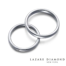 【ラザールダイヤモンド】軽やかでフラットなダイヤモンドリング「ホライズン」