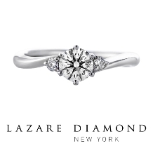 KAKIZAKI BRIDAL(宝石の柿崎):【ラザールダイヤモンド】存在感を放つ大粒のダイヤが魅力的「ファイアーワークス」