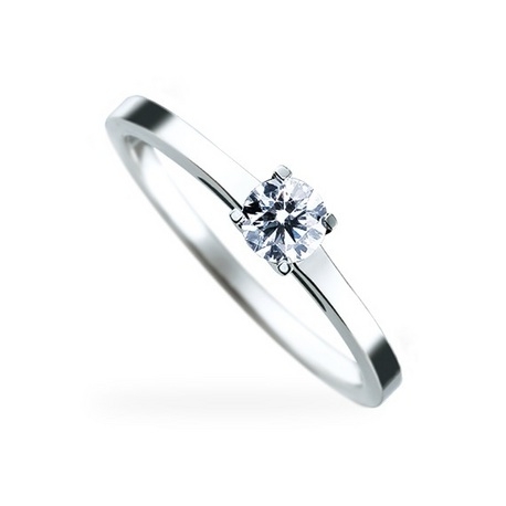KAKIZAKI BRIDAL(宝石の柿崎):◆Something Blue◆ ダイヤの輝きを引き立てるストレートアーム