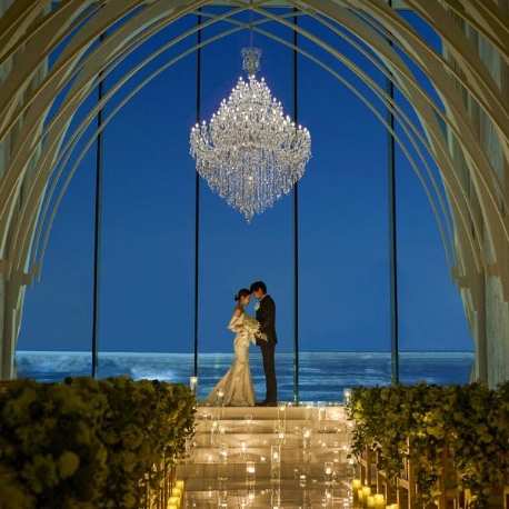 ララシャンス ＫＯＢＥ：【GW初日】初見学優待♪絶景チャペル×150万特典*豪華6品試食！