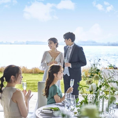 ララシャンス ＫＯＢＥ：【少人数婚】2名～OK！上質空間×神戸絶景でおもてなし×試食