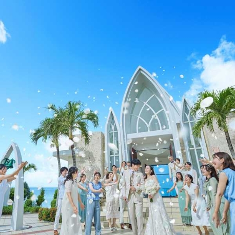 ザ・ヨミタンリゾート　アクアグレイス／ワタベウェディング：旅行ついでに◎60分でサクッとチャペル見学