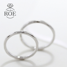 atelier ROE:ふたりで作る結婚指輪【ボコボコとしたヤスリ模様】