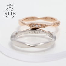 atelier ROE:ふたりで作る特別な手作り結婚指輪【お花のようなもこもこリング】