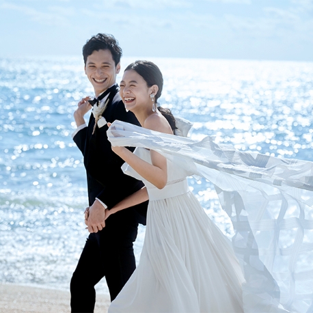 ザ・ギノザリゾート　美らの教会／アールイズ・ウエディング：【二人だけでの挙式◎】気軽に叶えて一生の想い出に♪