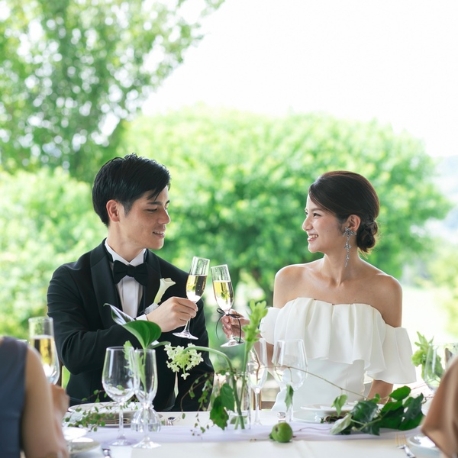 ＴＨＥ ＨＩＬＬＳ ＨＯＵＳＥ ＴＳＵＹＡＭＡ（ザ・ヒルズハウスツヤマ）：【10名～ 30名様 】絶景を望む美食でもてなす家族婚相談会