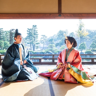 結婚式場：本物の十二単×二条城｜世界遺産で叶える一生モノのフォト体験