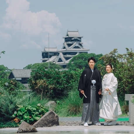 ラソールガーデン熊本:加藤神社提携◎和装特別特典×国産和牛試食付き