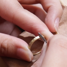 薬院結婚指輪工房　ＨＡＴＡＥ:【自分たちで作る結婚指輪】オプションで真鍮製のバングルも作れる！