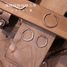 薬院結婚指輪工房　ＨＡＴＡＥ:【おふたりで手作り】BARK（木肌）をモチーフにしたデザイン♪