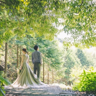 結婚式場：【森の中で過ごす、時計が無い結婚式場】贅沢フルコース試食体験