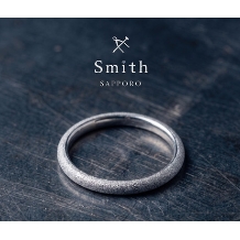 手作り結婚指輪・婚約指輪の工房Ｓｍｉｔｈ札幌:手作り結婚指輪 細身甲丸 Pt950 WAX｜華奢な人気デザイン
