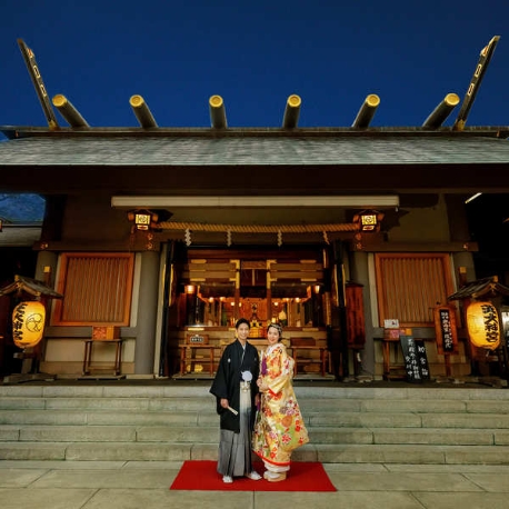 芝大神宮／クチュールナオコ銀座店：【平日特典有】篝火挙式＆和婚相談会×希望者限定試着会