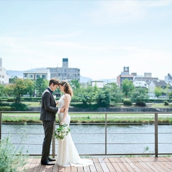 結婚式場：月末SP【挙式料0円＆3.5万円コース試食】鴨川W体験×ギフト券1万