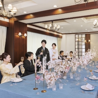 結婚式場：《少人数婚》最短3週間で準備OK！2万円相当試食×館内ALL見学