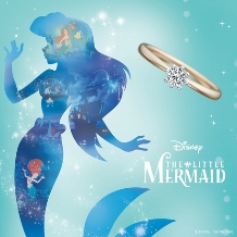 シャルクレール・ブライダルジュエリー:Disney The Little Mermaid ドリーミング・マーメイドMR