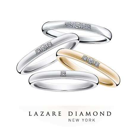 シャルクレール・ブライダルジュエリー:ラザールダイヤモンド  キャナル　25PR　22PR1 22PR3　22PR5