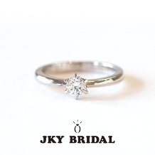 ジュエリー工房　ｙａｍａｍｏｔｏ:【JKY BRIDAL】 オリジナル エンゲージリング　ソリティア