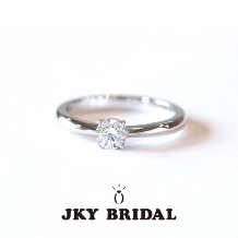 ジュエリー工房　ｙａｍａｍｏｔｏ:【JKY BRIDAL】 オリジナル エンゲージリング　ソリティア