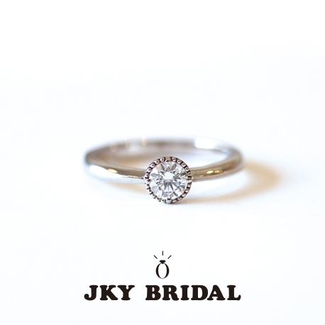 ジュエリー工房　ｙａｍａｍｏｔｏ:【JKY BRIDL】 オリジナル エンゲージリング  ソリティア