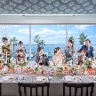 結婚式場:\初見学も安心/プレミアム試食&眺望◎アトリウム挙式体験