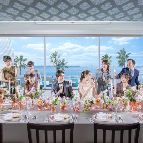 グランドニッコー東京ベイ 舞浜：＼初見学も安心／プレミアム試食＆眺望◎アトリウム挙式体験